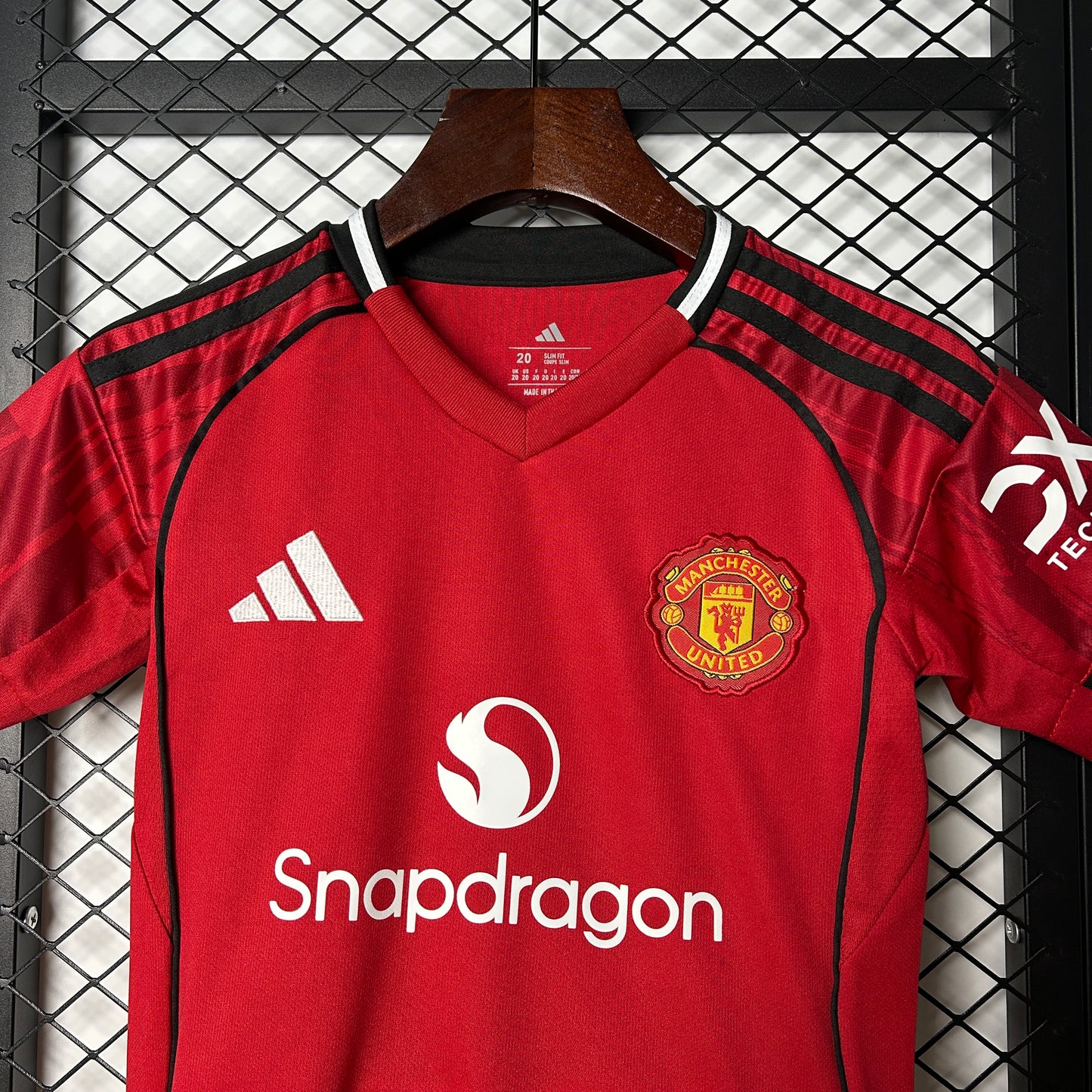 25/26 Manchester United Home Kit Kids Size
