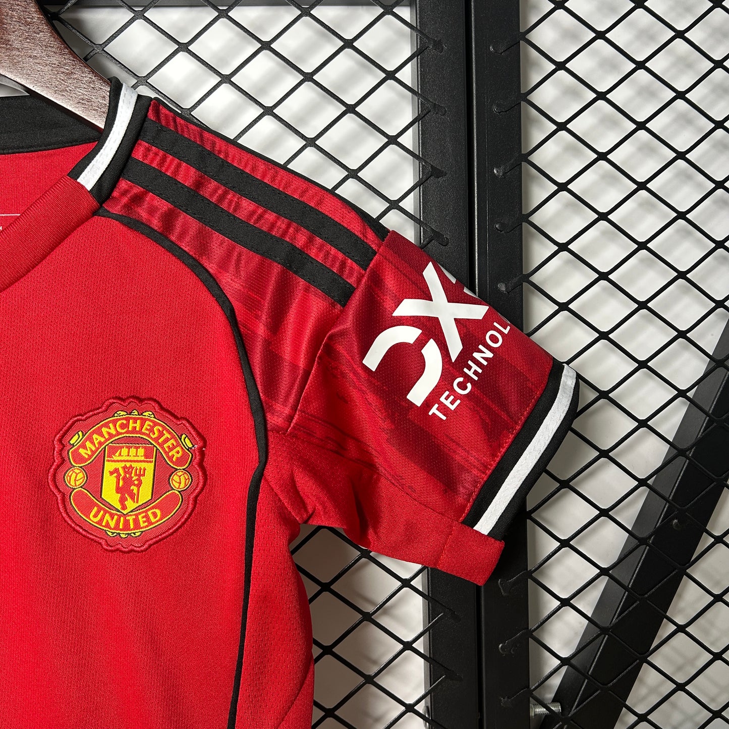 25/26 Manchester United Home Kit Kids Size