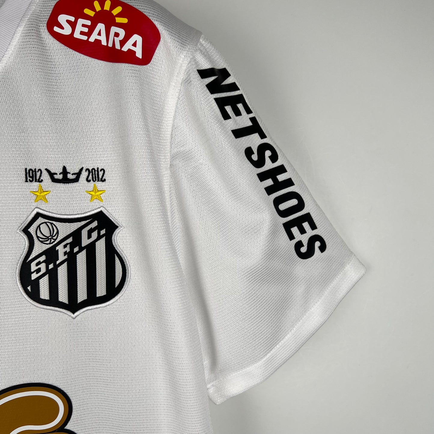 12/13 Santos Home White Jersey Retro