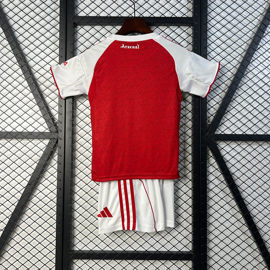 25/26 Arsenal Home Kit Kids Size