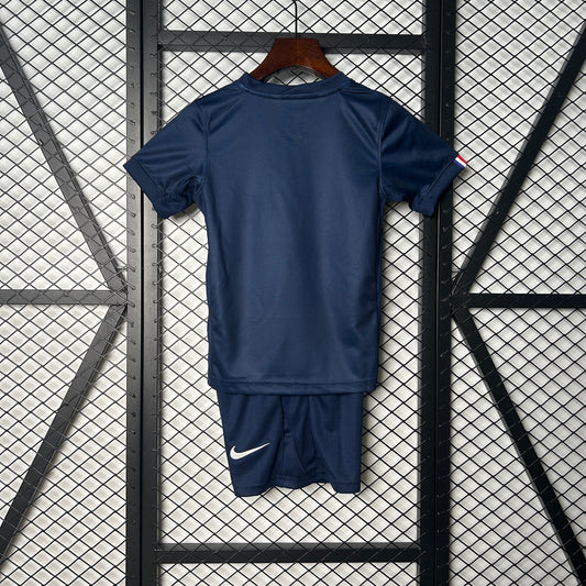 25/26 PSG Home Kit Kids Size