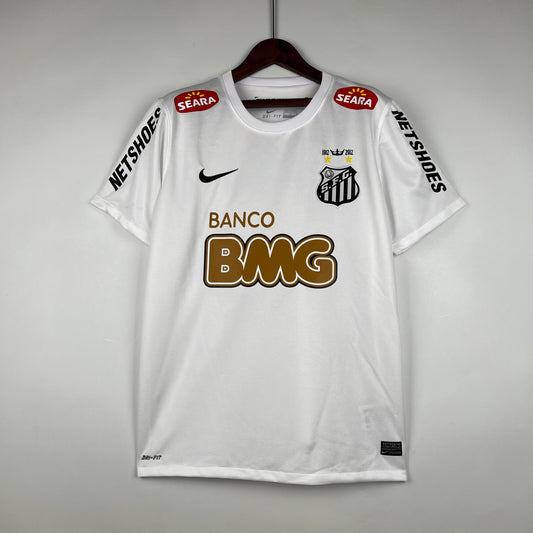 12/13 Santos Home White Jersey Retro