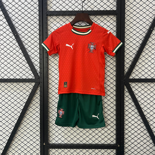 25/26 Portugal Home Kit Kids Size