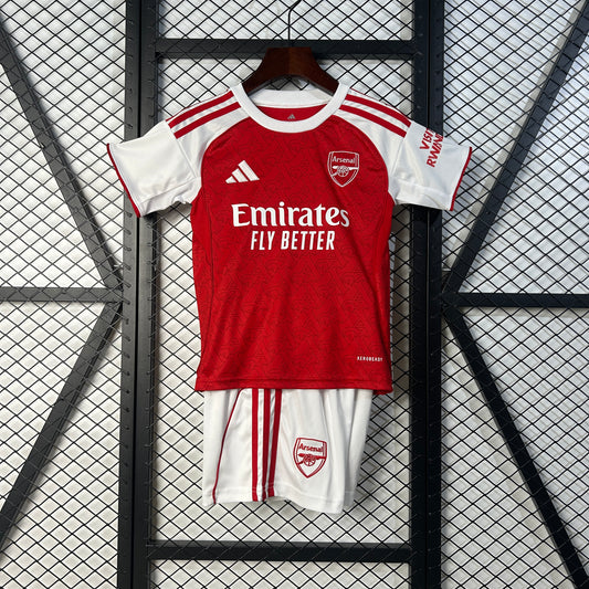 25/26 Arsenal Home Kit Kids Size