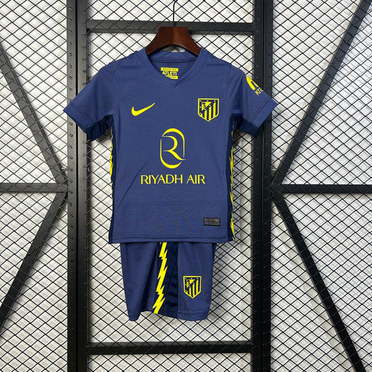 25/26 Athletico Madrid Away Kit Kids Size