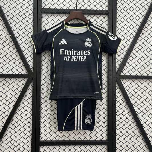 25/26 Real Madrid Away Kit Kids Size