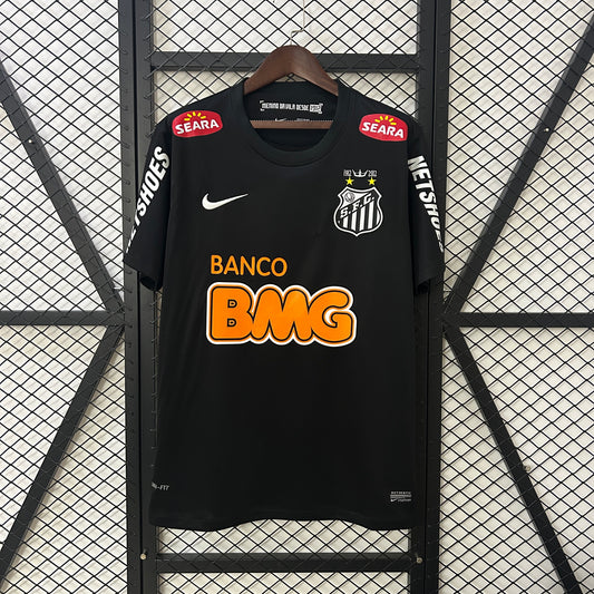 12/13 Santos Away Black Jersey (Retro)