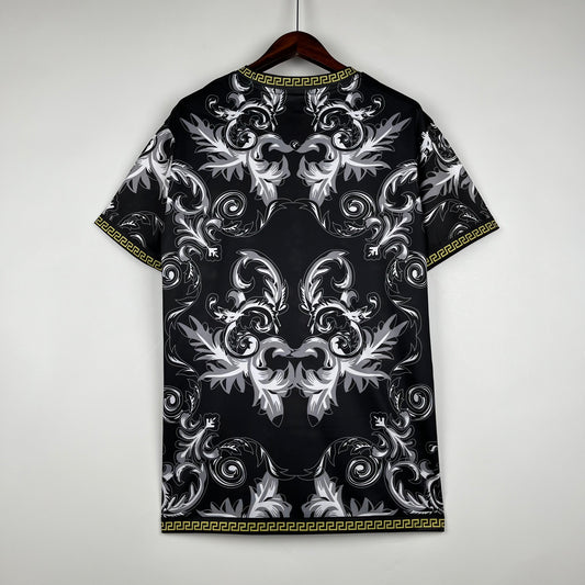 23/24 Italy 'VERSACE' Black LIMITED EDITION Jersey